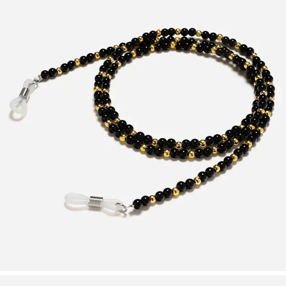 HANDCRAFTED GLASSBEAD/Chain BOHO EYEGLASS CHAIN